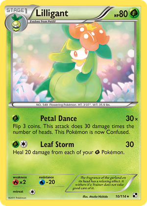 Lilligant (10/114) - Black & White