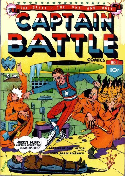 Captain Battle Comics #1 Comic