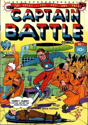 Captain Battle Comics #1