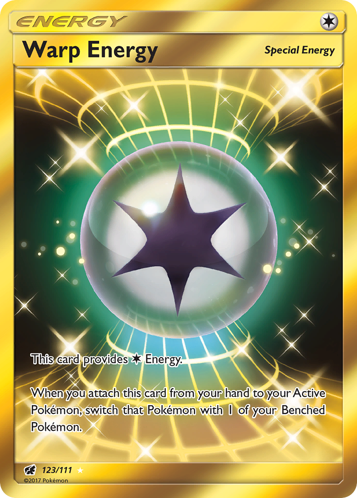 Warp Energy (123/111) - Crimson Invasion Pokémon Card