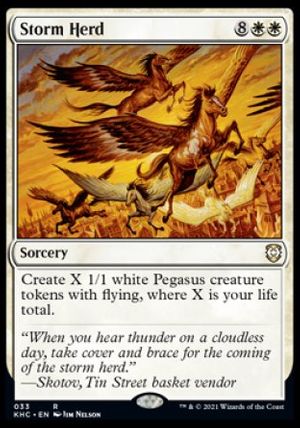 Storm Herd (Kaldheim Commander Decks)