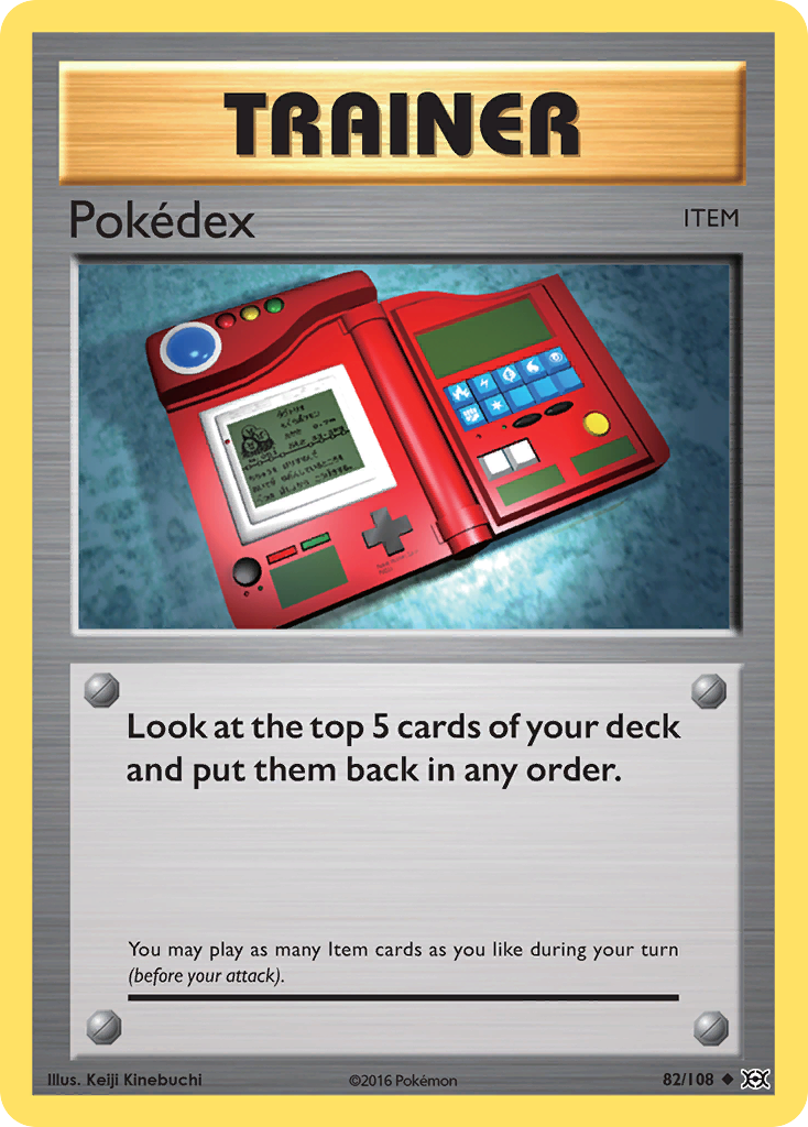 Pokédex (Trainer: Item) (82/108) - Evolutions Pokémon Card