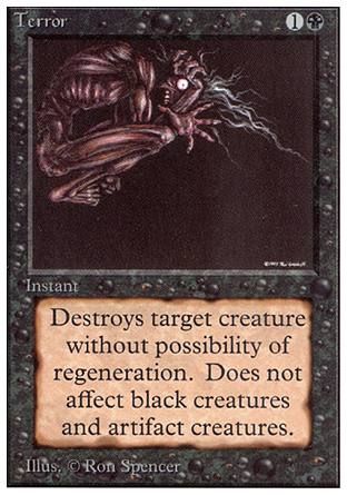 Terror (Unlimited) Trading Card