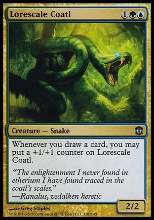 Lorescale Coatl (Alara Reborn) Trading Card