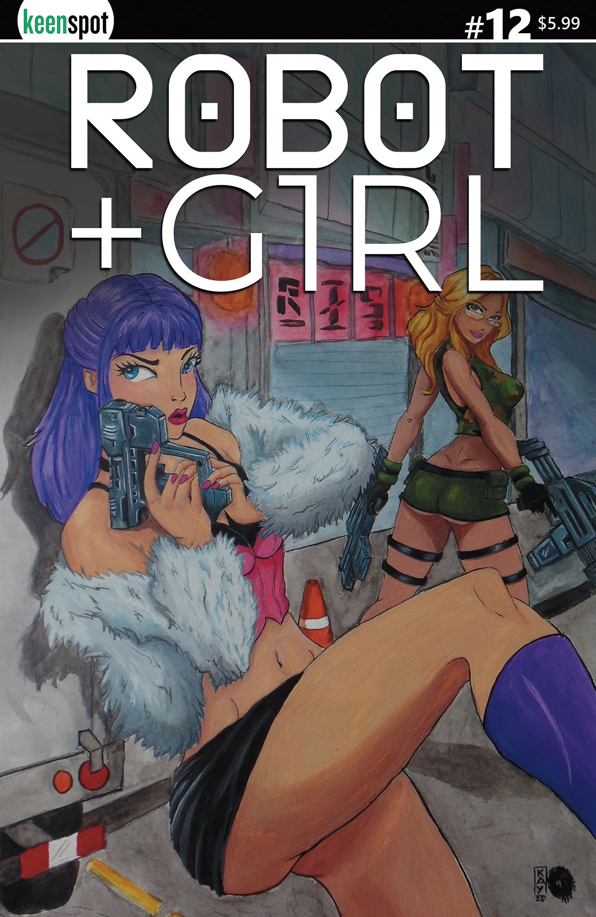 Robot + Girl #12 Comic