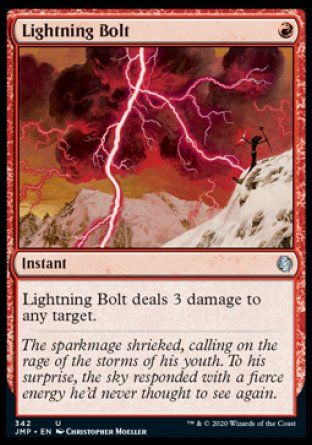 Lightning Bolt (Jumpstart) Trading Card