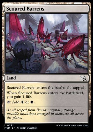 Scoured Barrens (March of the Machine) Trading Card