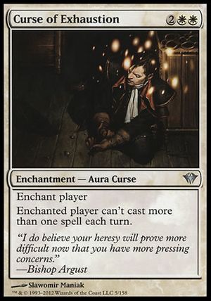 Curse of Exhaustion (Dark Ascension)