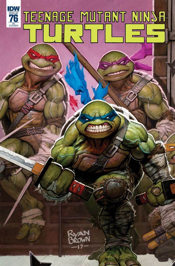 Teenage Mutant Ninja Turtles #76 (10 Copy Cover)