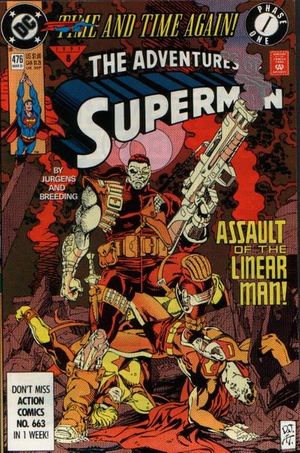 USA, 1991 Adventures of Superman # 480 52 pages 