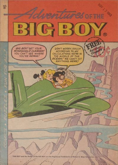 Adventures of Big Boy #81 [West] Comic