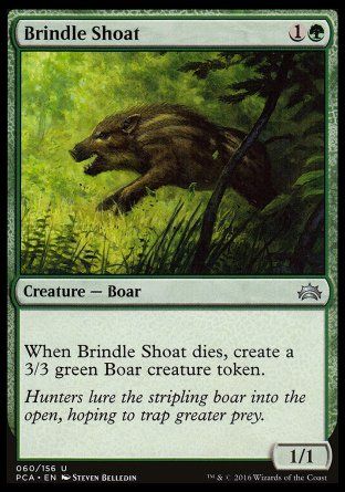 Brindle Shoat (Planechase Anthology decks) Trading Card