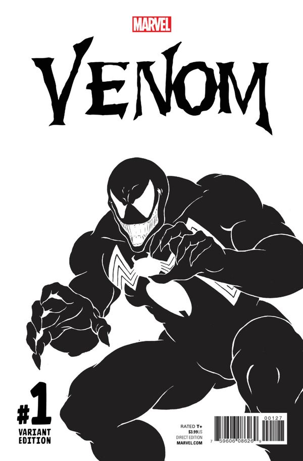 Venom #1 (McFarlane Sketch Variant)