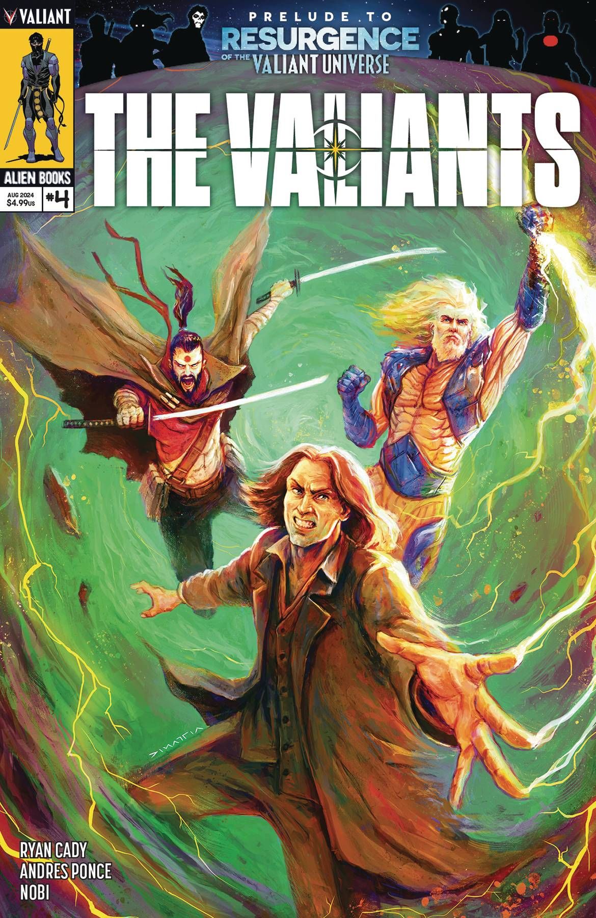 Valiants #4 Comic