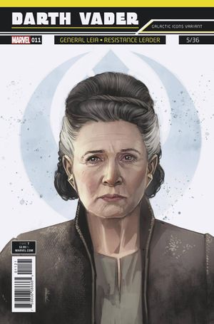 Darth Vader #11 (Reis Galactic Icon Leia Variant)