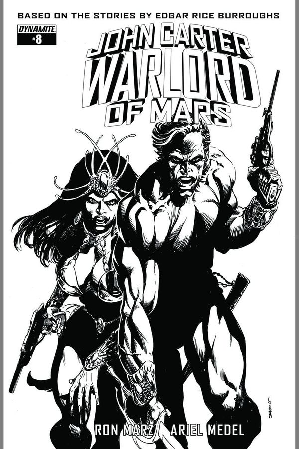 John Carter, Warlord of Mars #8 (10 Copy Sears B&amp;w Cover)