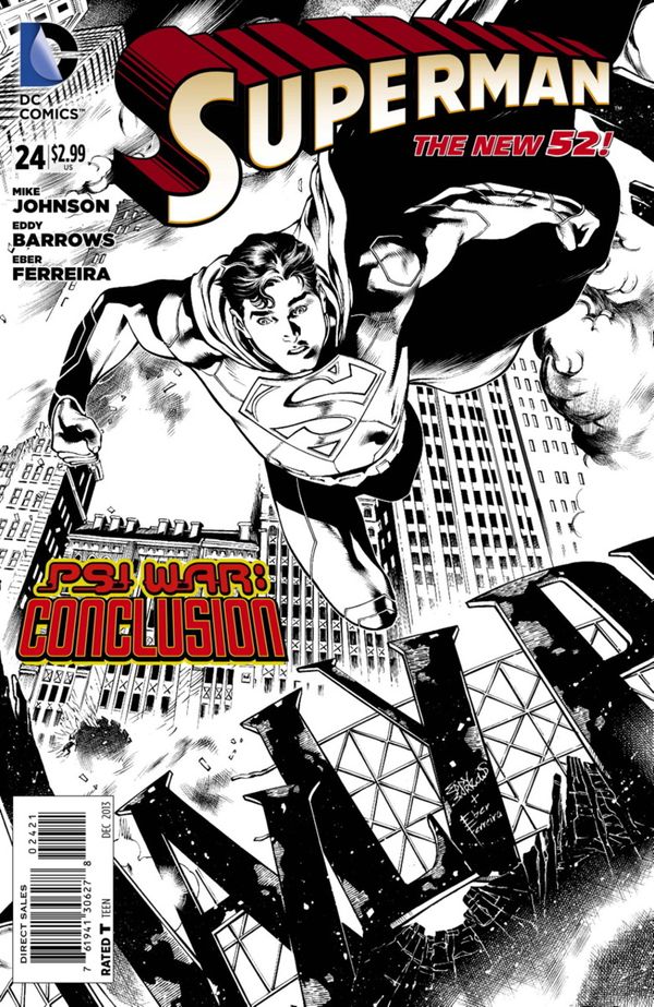 Superman #24 (B & W Variant)