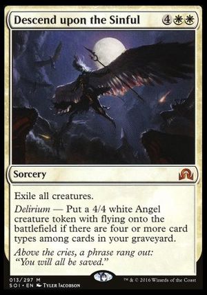 Descend upon the Sinful (Shadows over Innistrad)