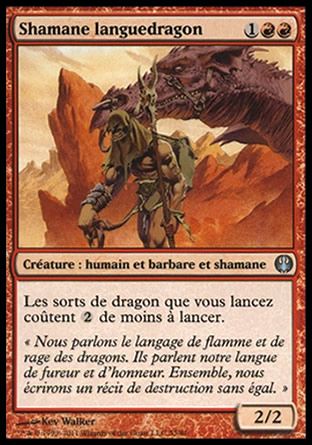 Dragonspeaker Shaman (Knights vs. Dragons) Trading Card