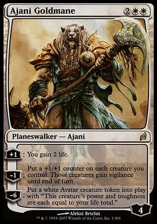 Ajani Goldmane (Lorwyn) Trading Card