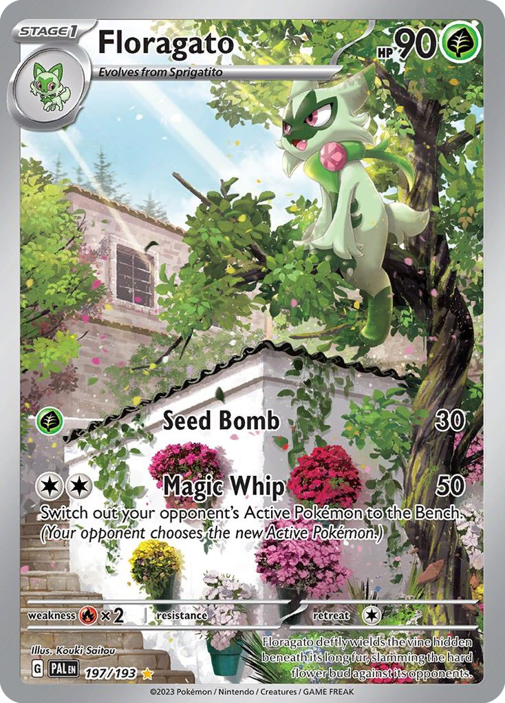 Floragato (197/193) - Paldea Evolved Pokémon Card