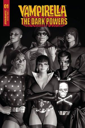 Vampirella: The Dark Powers #1 (45 Copy Yoon B&w Cover)