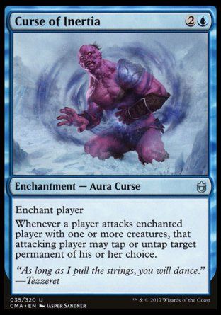 Curse of Inertia (Commander Anthology) Trading Card