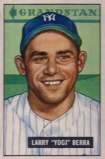 Larry "Yogi" Berra 1951 Bowman #2 Sports Card