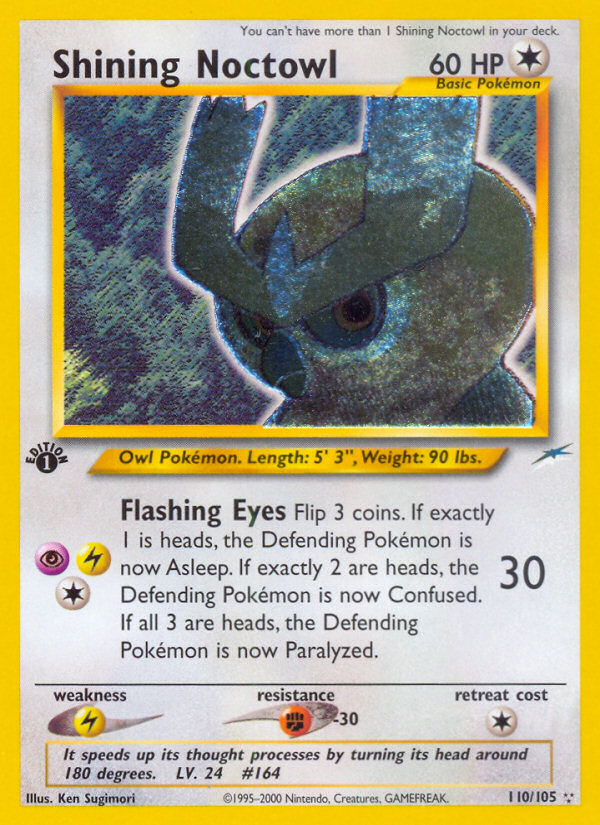 Noctowl Pokémon Card