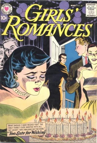 Girls' Romances #58 Comic