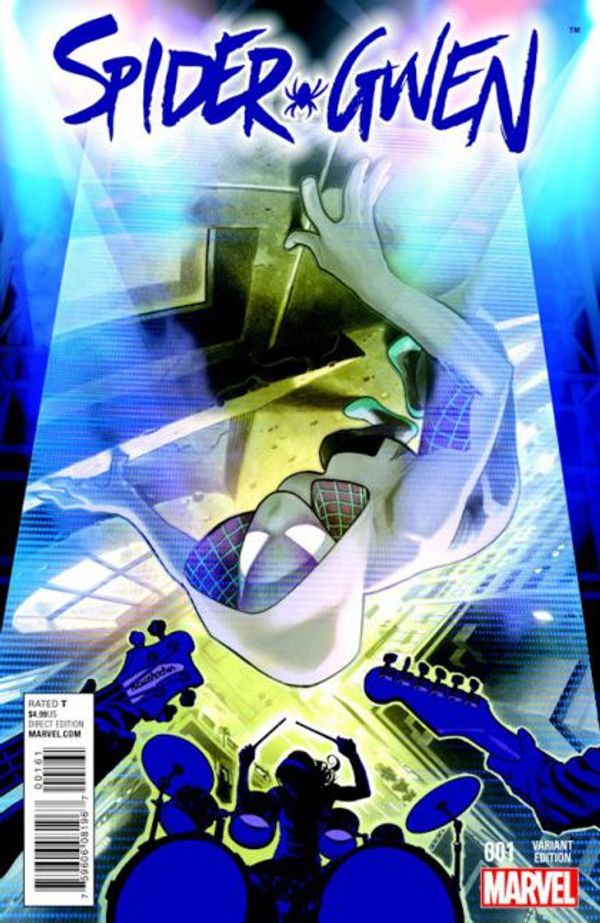 Spider-Gwen #1 (Adam Hughes Conquest Comics Color Variant Cover)