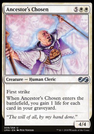 Ancestor's Chosen (Ultimate Masters) Trading Card