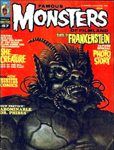 Famous Monsters of Filmland #87 Comic