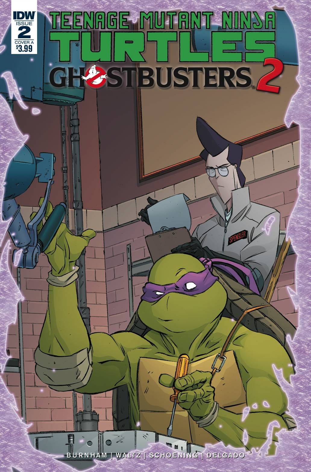 Teenage Mutant Ninja Turtles/Ghostbusters II #2 Comic