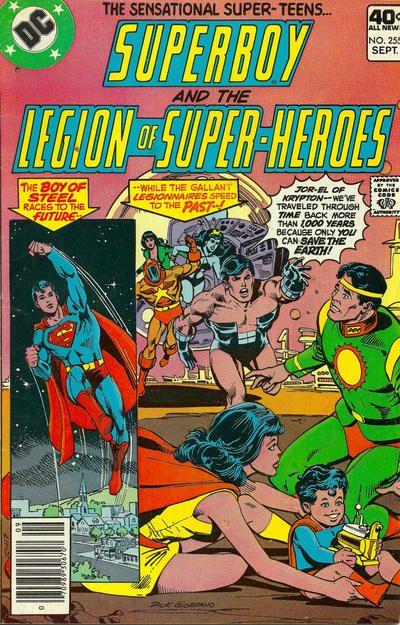 Superboy and the Legion of Super-Heroes #255 Comic