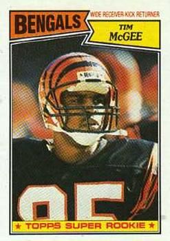 Tim McGee 1987 Topps #190 Sports Card