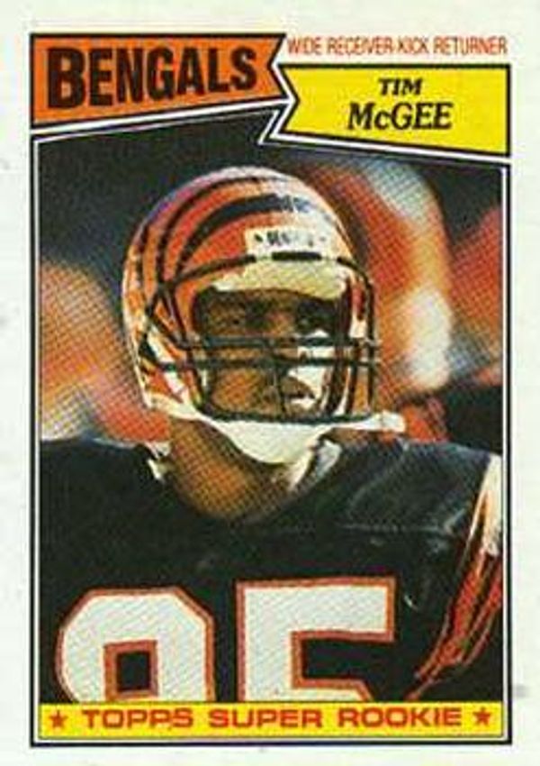 Tim McGee 1987 Topps #190