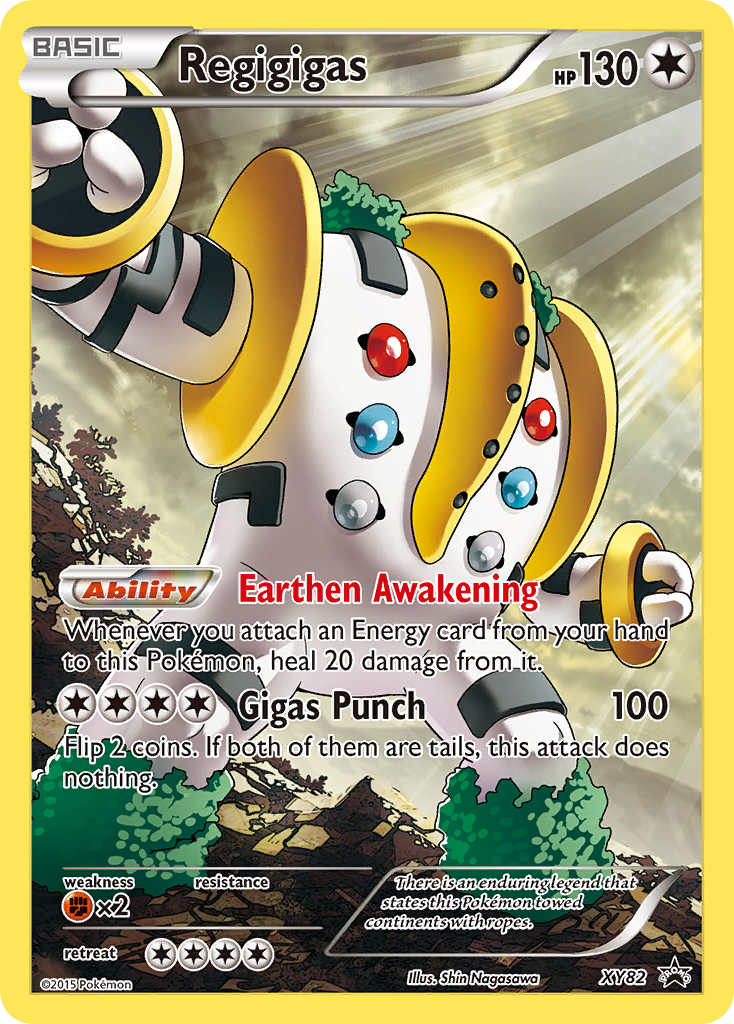 Regigigas (XY82) - XY Black Star Promos Pokémon Card