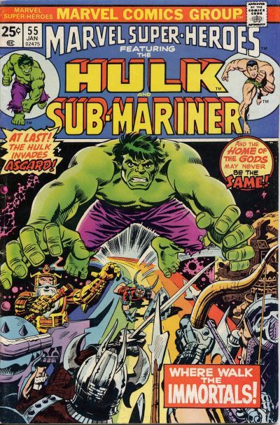 Marvel Super-Heroes #55 Comic