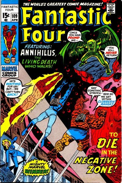 Fantastic Four #109 Comic