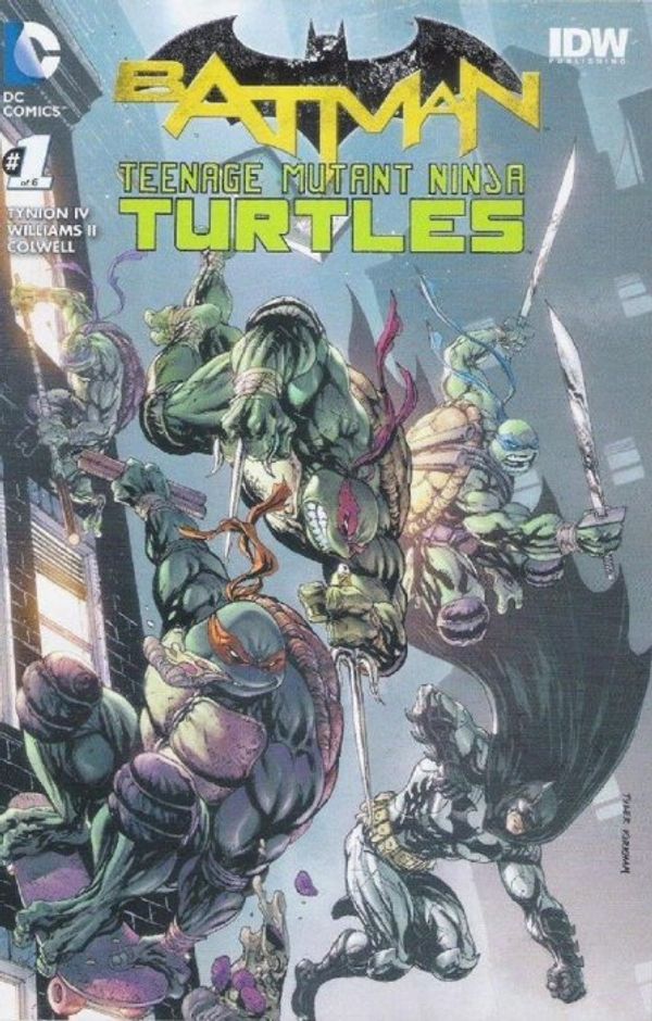 Batman/Teenage Mutant Ninja Turtles #1 (Hastings Color Variant)