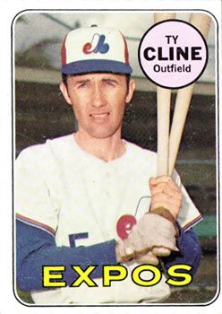 Ty Cline 1969 Topps #442 Sports Card