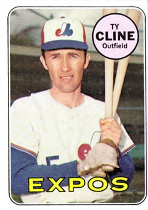 Ty Cline 1969 Topps #442