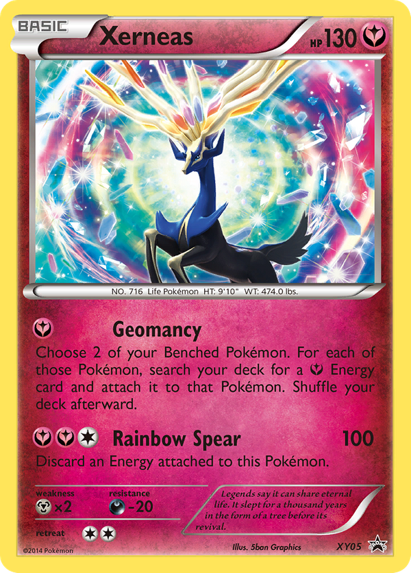 Xerneas (XY05) - XY Black Star Promos