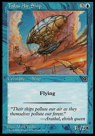 Talas Air Ship (Portal Second Age) Trading Card