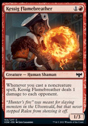 Kessig Flamebreather (Innistrad: Crimson Vow) Trading Card