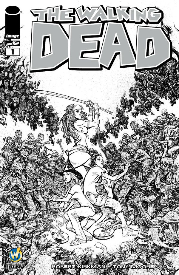 The Walking Dead #1 (WW Austin Sketch Edition)