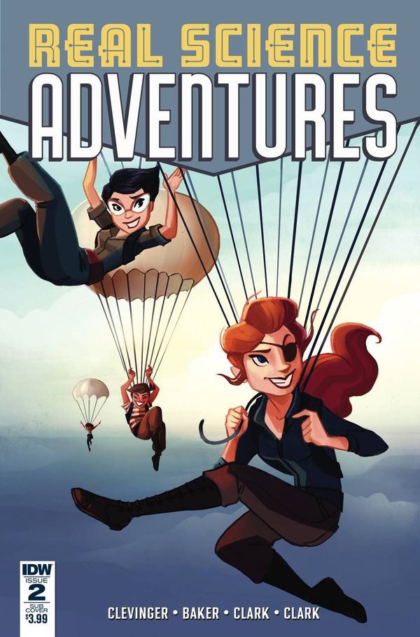Real Science Adventures Flying She-devils #2 (Subscription Variant)