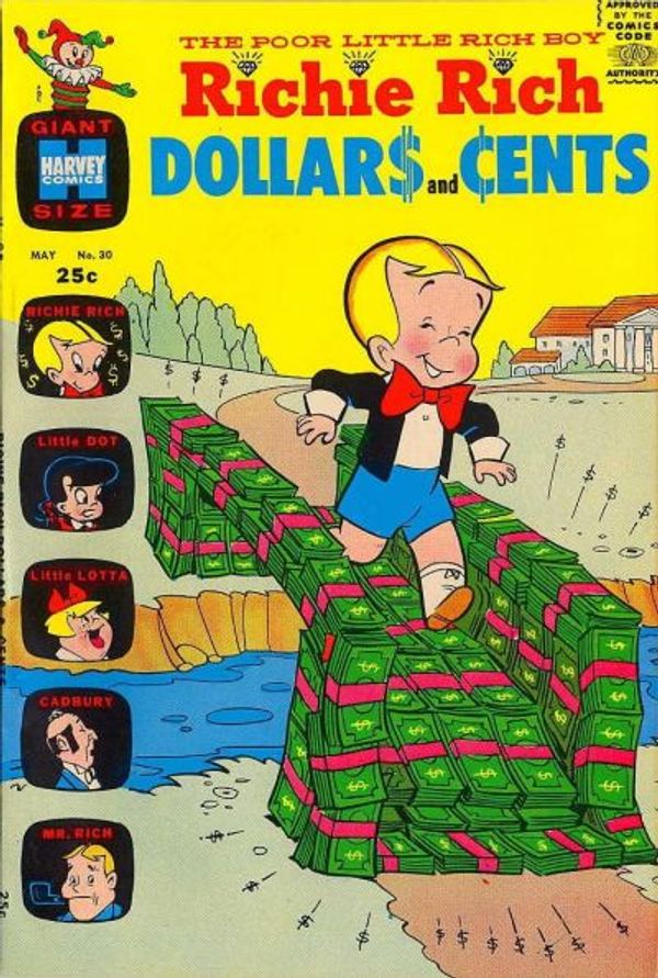 Richie Rich Dollars and Cents #30