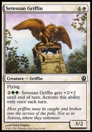 Setessan Griffin (Theros) Trading Card